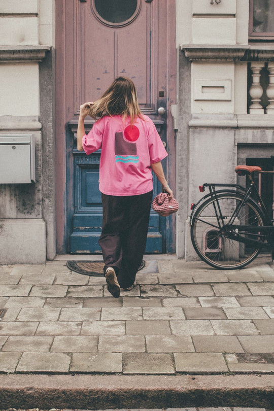 Pink blush tee