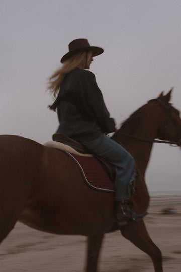 COLLAB - Cowboy Mystic Sweater x Nathalie JDB