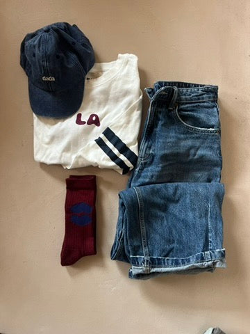 Heartsteps Socks - BORDEAUX