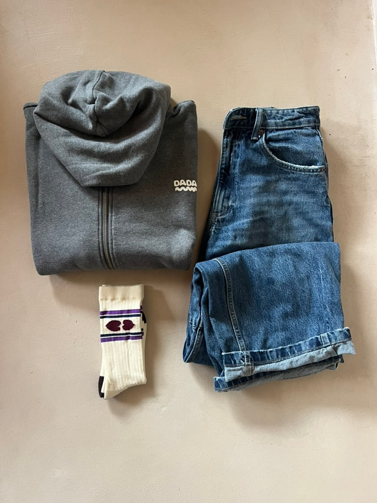 Earth Embrace Sock – Off white