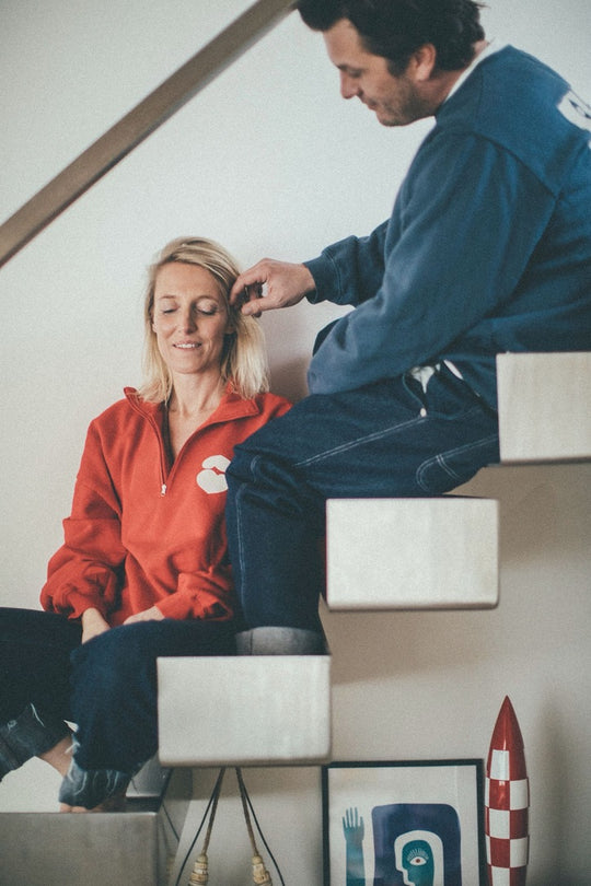 Harmony Sweatshirt - Halo Red