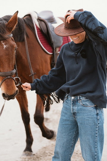 COLLAB - Cowboy Mystic Sweater x Nathalie JDB