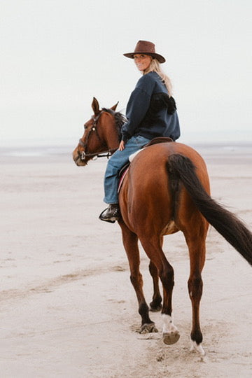 COLLAB - Cowboy Mystic Sweater x Nathalie JDB