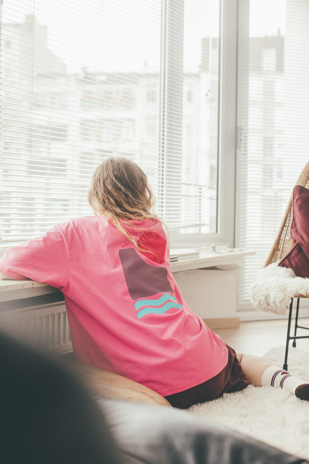 Pink blush tee