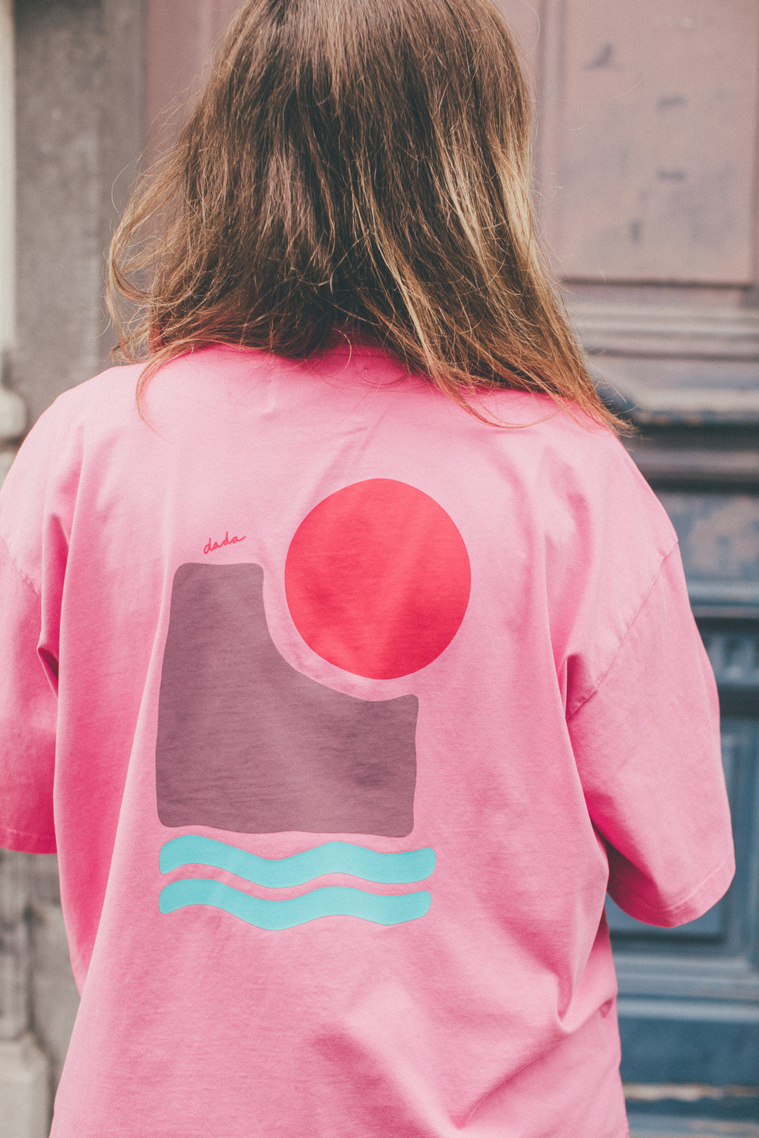 Pink blush tee