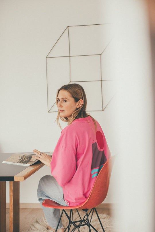 Pink blush tee