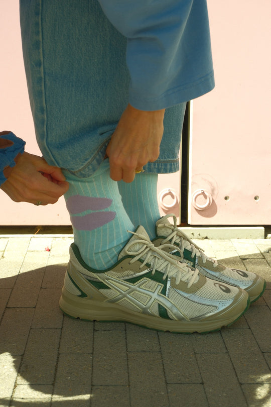 Heartsteps  socks - AQUA