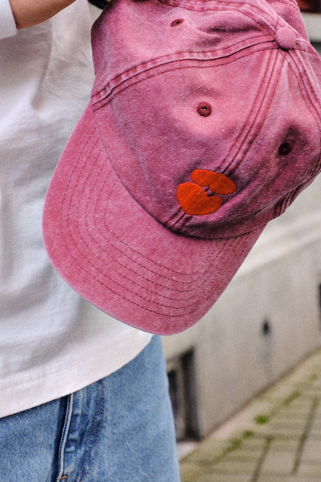 Dada Cap - Bordeaux Hearts
