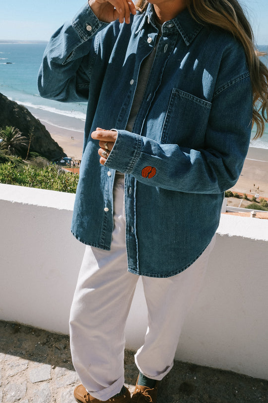 PRE-ORDER Denim BLOOM shirt