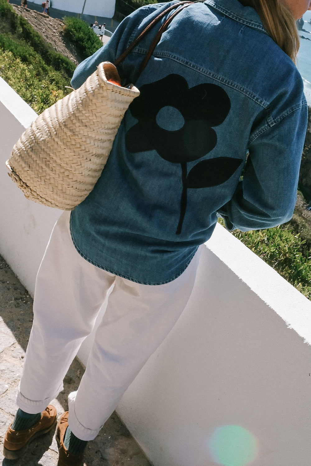 PRE-ORDER Denim BLOOM shirt