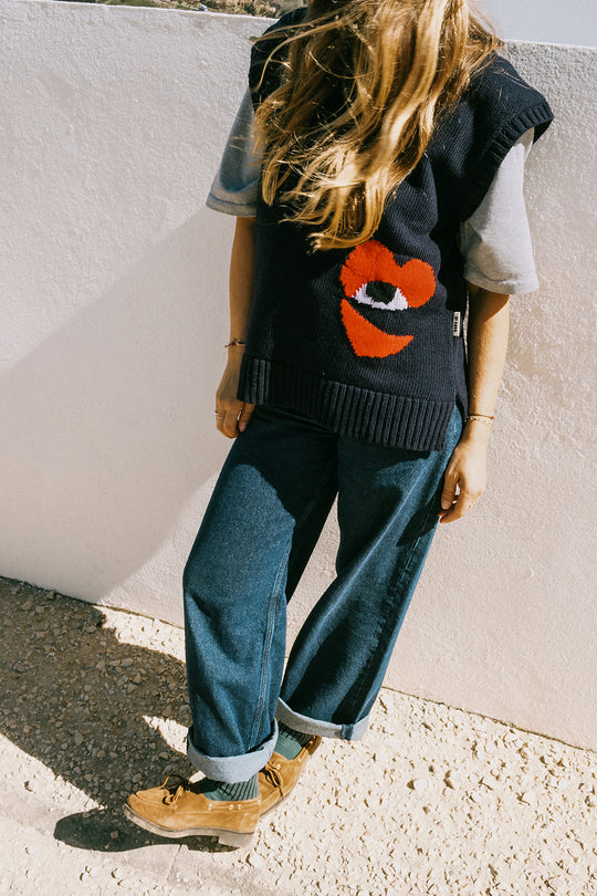 No sense vest - navy blue