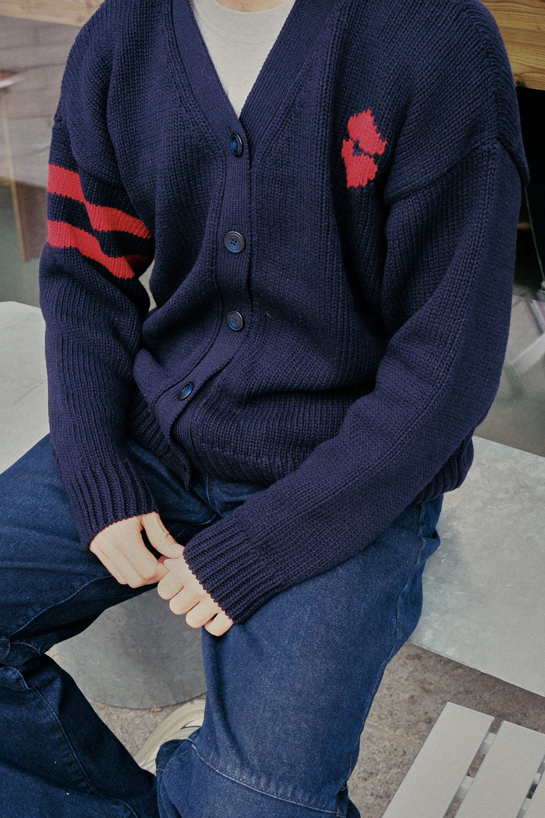 Little obsession cardigan - navy blue