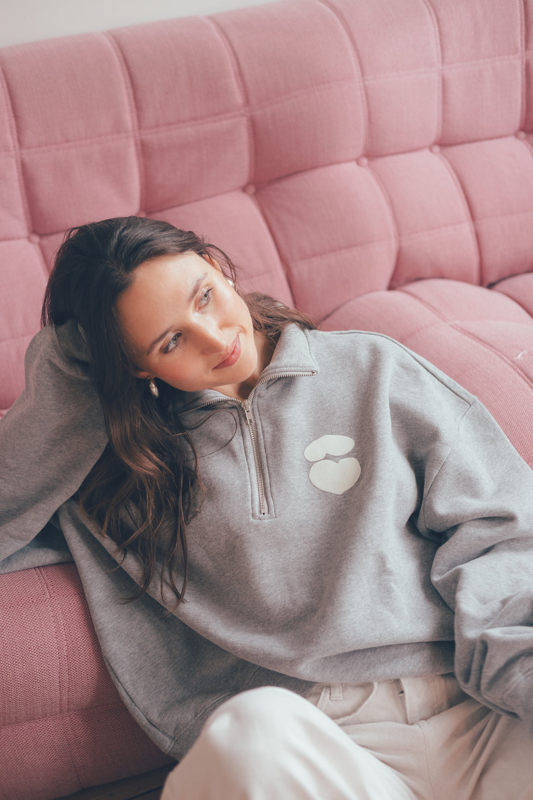 Harmony Sweatshirt - Grey Melange