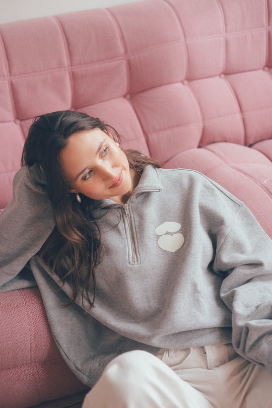 Harmony Sweatshirt - Grey Melange