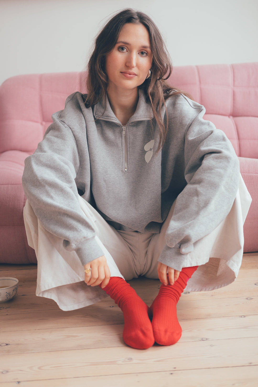 Harmony Sweatshirt - Grey Melange