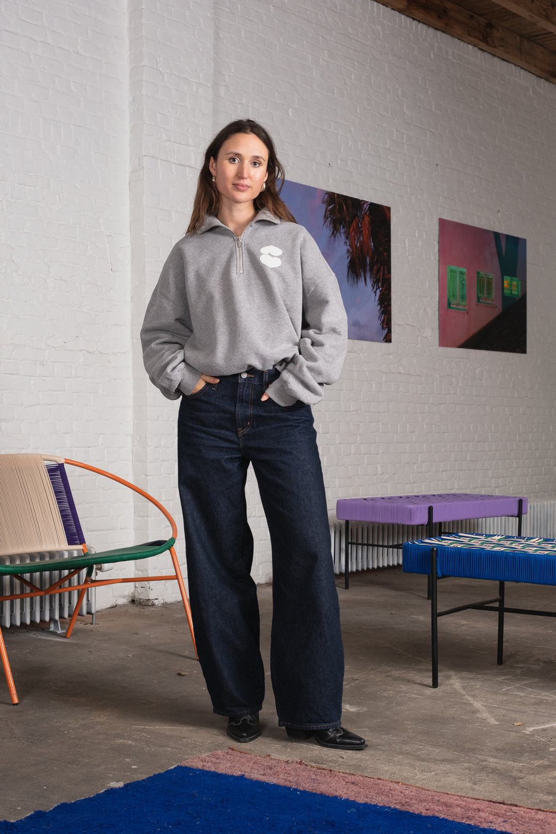 Harmony Sweatshirt - Grey Melange