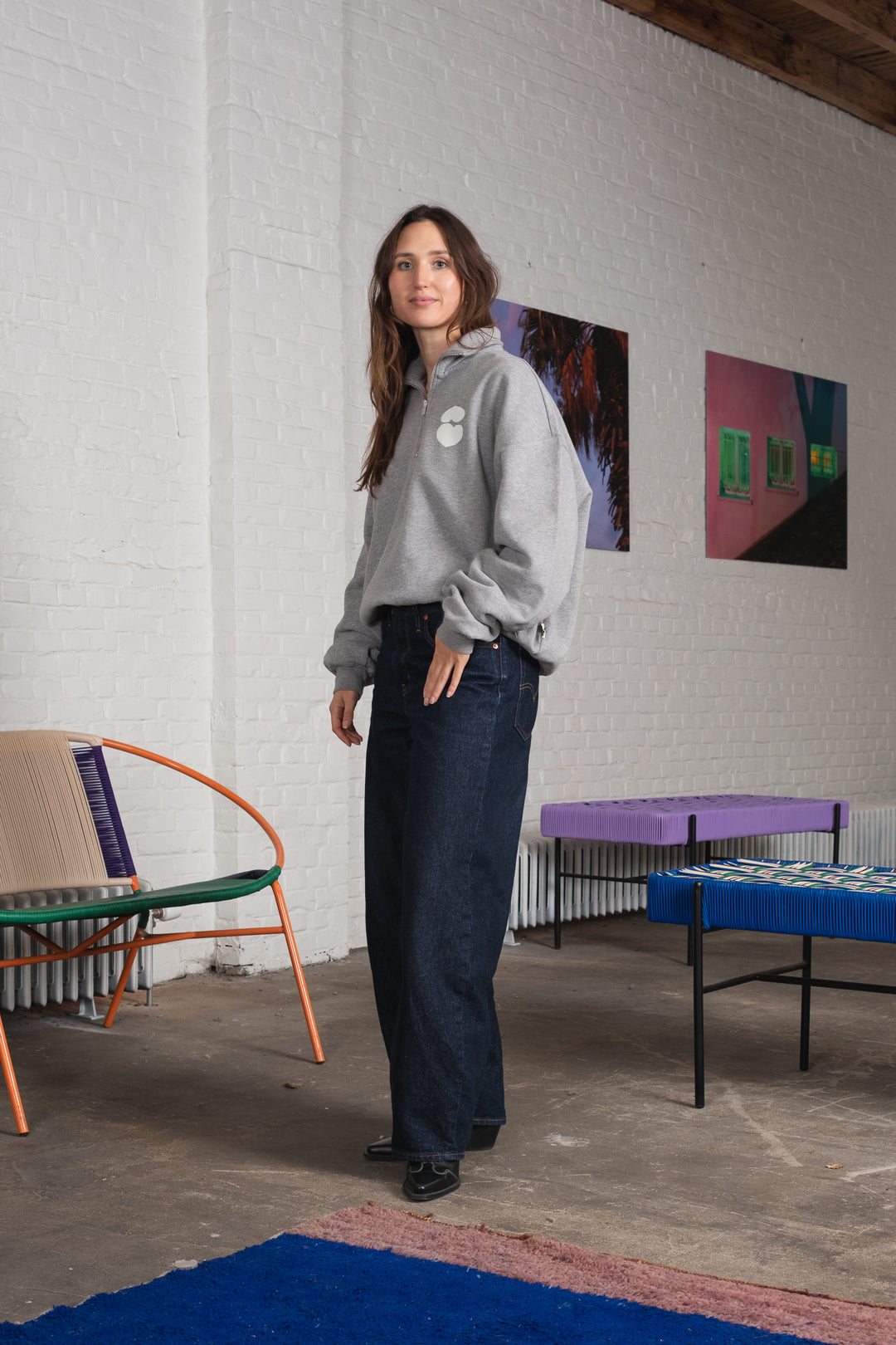 Harmony Sweatshirt - Grey Melange