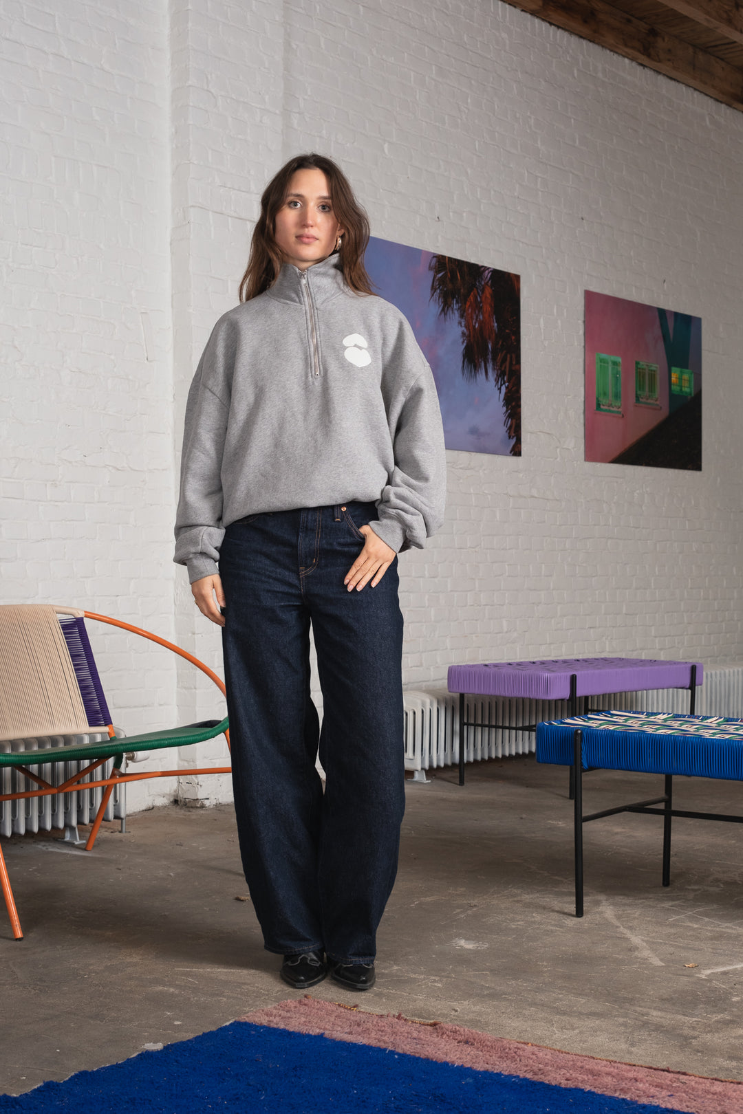 Harmony Sweatshirt - Grey Melange