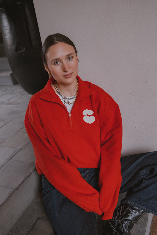 Harmony Sweatshirt - Halo Red