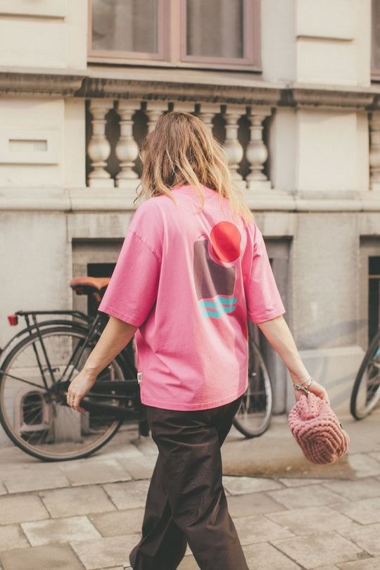 Pink blush tee